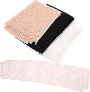 [Yardwe] Summer Sun Protection Arm Sleeves 4 Pack Cool Reusable Lace Arm Covers Uv Blocking for Women
