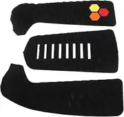 DECOMELODY Set Tail Pads Eva Deck Grip Mats Non-Slip for Surfboard Portable Anti-Slip Accessories