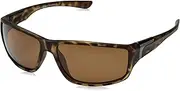 [Coyote Eyewear] P-37 Sportsman's Polarized Sunglasses, Matte Tortoise Frame, Brown Lens
