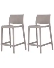 Lagoon Furniture Set of 2 Sensilla Stackable Counter Stools