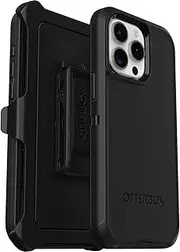 OtterBox Defender Case for iPhone 15 Pro Max, Shockproof, Drop Proof, Ultra-Rugged, Protective Case, 5X Tested to Military Standard, Black