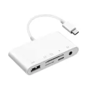 Card Reader 5 in 1 USB OTG Adapter For Micro SD SDXC CF SDHC High-Speed Adapter