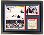 Legends Never Die, Inc. Alexander Ovechkin Career Goals Record #895 | Washington Capitals | 12"x15" Framed Double Matted Photo Collage