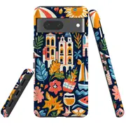 For Google Pixel 7 Tough Protective Cover, Summer Fun