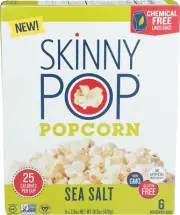 Sea Salt Microwave Popcorn, 16.8 OZ