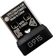 NoirVogel New USB Dongle Mouse Receiver Adapter Replacement for Logitech G915 Lightspeed Wireless Mechanical Gaming Keyboard