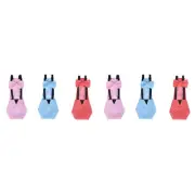 Chicken Diapers Bantam Hens - Reusable 6 Pcs with Bow Ties Poultry Nappies5042