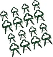 INOOMP 40pcs Plant Clip Gardening Tool Support Straightening Clip for Tomato Cucumber Plant Vines