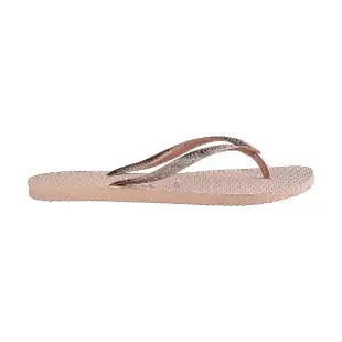 【havaianas 哈瓦仕】拖鞋 女鞋 細帶 夾腳拖 Slim 芭蕾粉 4000030-0076W