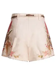 [Zimmermann] Zimmermann-Ascension Tuck Short Shorts Rosa-Donna 1
