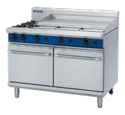 Blue Seal Evolution Series G528A - 1200mm Gas Range Double Static Oven