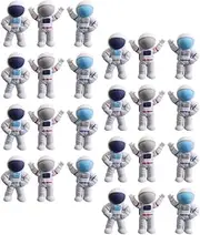 TEHAUX 24Pcs Astronaut Shaped Erasers, Multi-Function Mini Erasers Kindergarten Eraser for Party Favors Homework Rewards School Prizes Holiday