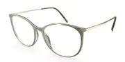 Silhouette Illusion Lite 1606/75 5940 Men's Glasses Green Size 54 - Private Health Rebate - Blue Light Block Available