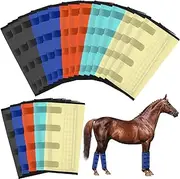 40 Pcs Mesh Fly Boots for Horse Breathable Horse Leggings Mesh Horse Boots Protective Horse Leg Horse Fly Leggings Horse Fly Boots Prevent Flies and Mosquitoes Bites Reduces Stress Stomping