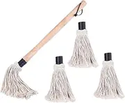 Sosoport 1 Set BBQ Basting Brush with Handle Versatile Oil Brush for Grilling Baking Cooking Durable Yarn Easy to Clean