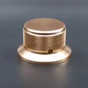 Diameter 44mm high 25mm Aluminum Solid Knob Volume Potentiometer Knob HIFI Audio
