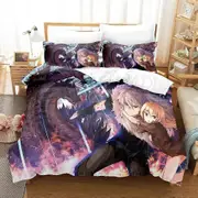 a2699 Bed Sheets Arifureta From Commonplace To World's Strongest Bedding Set Duvet Cover Bed Set Quilt Cover Pillowcase Comforter 3-Piece Bedding Set