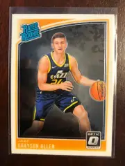 2018-19 Donruss Optic Basketball #156 Grayson Allen RR RC Utah Jazz