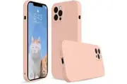 iPhone 12 Promax Liquid Silicone Case Retro Rose