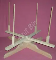 Hand Crafted Table-Top Yarn Swift, Choose from 2 Models