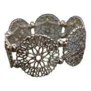 Paparazzi Silver Stretch Bracelet