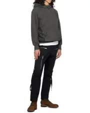 Zippered overalls 2 black