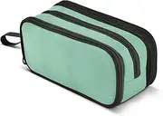 Large Capacity Pencil Storage Case Kids Pencil Pen Case Cosmetic Stationery Pencil Case Portable for College Sage Green