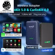4.0/5.0 Wireless CarPlay & Android Auto Adapter for Audi, Mazda, KIA & More