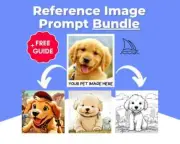 Professional Midjourney Prompt for Reference Photo Prompt Bundle