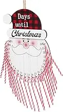 RORPOIR 1Set Christmas Countdown Calendar Advent Calendar Decor for Front Door Holiday Hanging Pendant Decoration for Home Cafe Bar Present