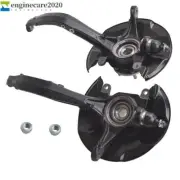 Front Steering Knuckles & Wheel Hub Bearings for 2009 2010-2012 Honda Accord TSX