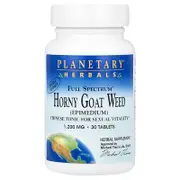 Planetary Herbals, Full Spectrum™ Horny Goat Weed, 30 Tablets