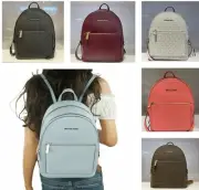 MICHAEL KORS ADINA MEDIUM BACKPACK PVC/PEBBLED LEATHER $398