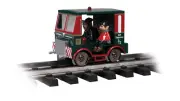 Bachmann G-Scale Speeder - Christmas NP&S Elf Express 96260 w/ light and strobe