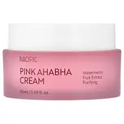 Nacific, Pink AHA BHA Cream, 1.69 fl oz (50 ml)