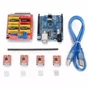 V 3.0 Engraver CNC Shield Board + Arduino R3 Board + A4988 Stepper Motor Drivers