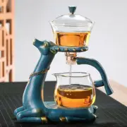 Glass Infuser Magnetic Drip Pot Teacup Teapot Base Tea Set Ornament Creativity