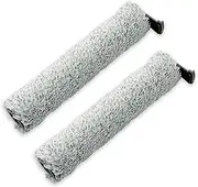 Brush Roller Replacement Compatible with Bissell CrossWave OmniForce 3882 Vacuum Cleaner- 2 Brush Rollers