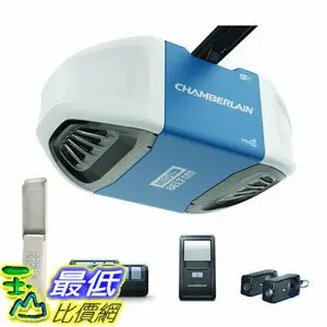 [7美國直購] 車庫門開啟器 Chamberlain B550 Smartphone-Controlled Ultra-Quiet and Strong Belt Drive Garage Door Opener