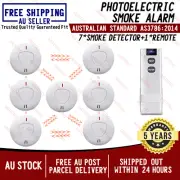 7 ANKA Wireless Interconnected Photoelectric Smoke Alarm Detector & Remote