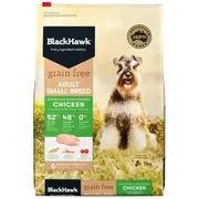 Black Hawk Grain Free Small Breed Adult Chicken Dry Dog Food - 7kg
