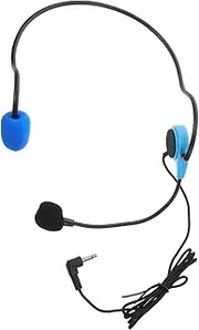 Yardwe Headset Microphone for Singing Dynamic Ear Microphone Lightweight Adjustable for News Reporting Fitness Interviewing