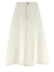 [A.P.C.] A. P.C.-Laurie Gonne Bianco-Donna 40IT