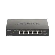 D-Link DGS-1100-05PDV2 5-Port Gigabit PoE-Powered Smart Managed Switch