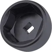 36mm 6-Point Socket, Low Profile Oil Filter Wrench，3/8" Drive Oil Filter Removal Tool For BMW, Ford, Mercedes, Mini, VW, Audi and All With 36mm Oil Filter Caps (Black)