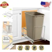 10" x 20" Chrome Under Cabinet Organizer with Pull-Out Design for Easy Access