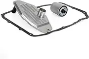 Artudatech Filter Kit for 45RFE 5-45RFE 65RFE 66RFE 68RFE Transmission with 39.7mm x 38mm x 0.8mm Thickness Includes 4x4 4WD Filter Spin-On Filter Pan Gasket Fit for Do-dge Transmission