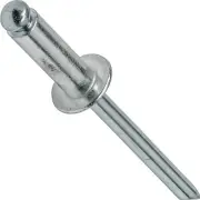 Pop Rivets 1/8" x 5/16" Aluminum Body Steel Mandrel Dome Head Blind Qty 5000