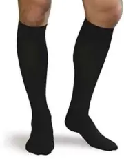 Advanced Ortho Men's Support Socks 15-20mmHg (Black) Medium