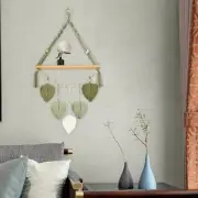 Leaves Macrame Wall Hanging Tapestry Wall Ornament Woven